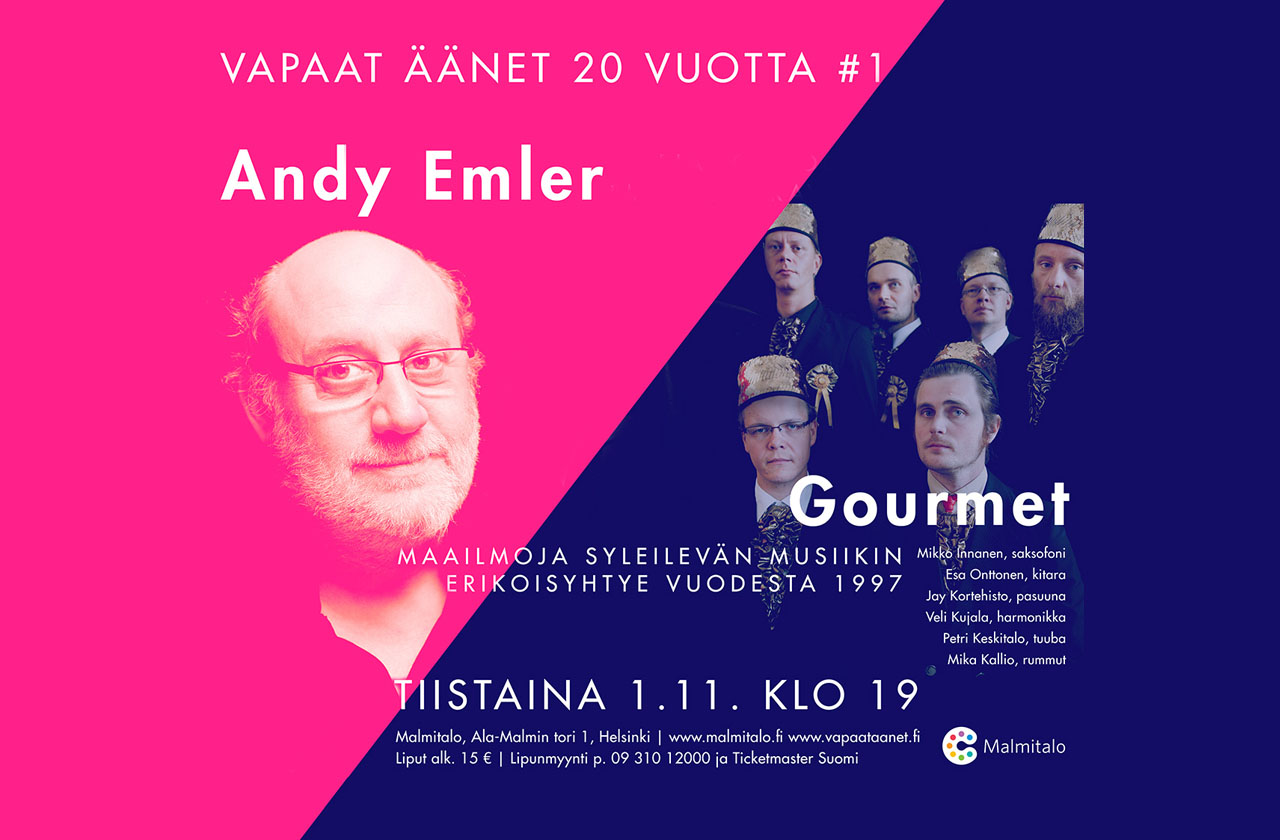 Poster of Vapaat äänet 20 vuotta #1 concert.